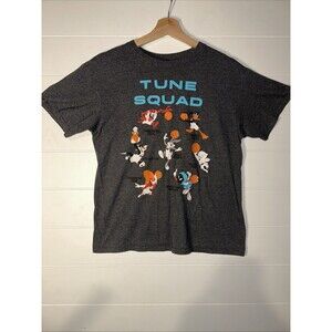 YOUTH~SPACE JAM TUNE SQUAD BASKETBALL~TEE T-SHIRT~SIZE L